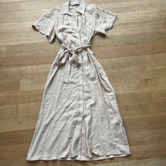 Zara Khaki Dress - Picture 2 of 3